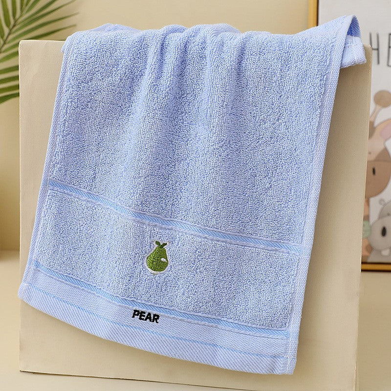 Damen Baumwollhandtuch mit frischem Birnenmotiv Brehn