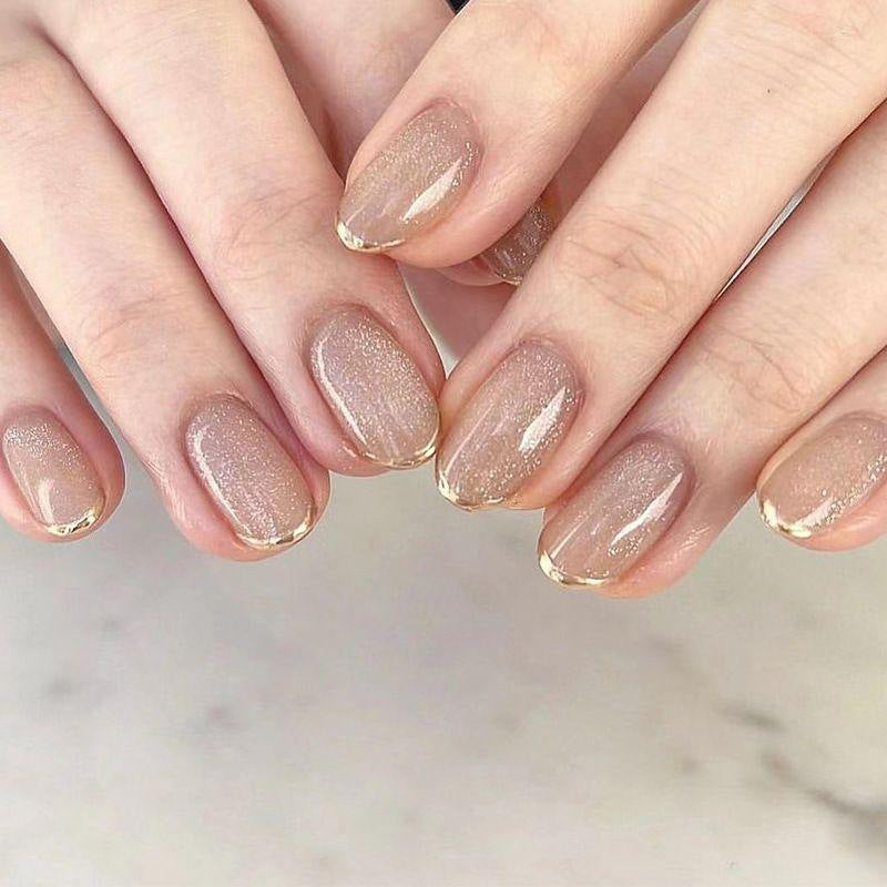 Elegante französische Tipp-Nagelverzierungen Brehn 1789915301