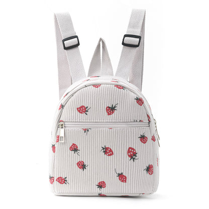 Mini-Rucksack Im Süßen Erdbeer-Design Brehn