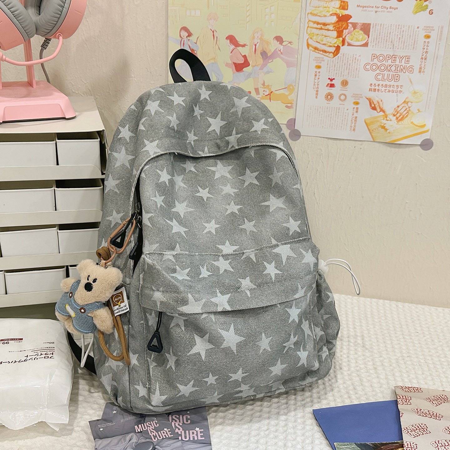 Stern-Muster Outdoor Rucksack Brehn
