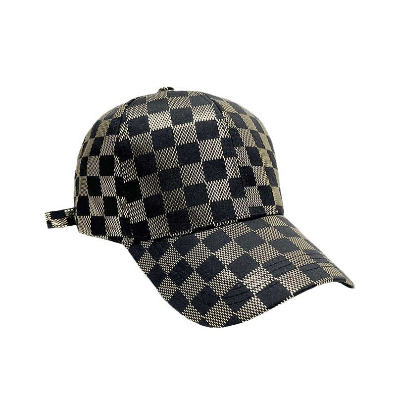 Stylische karierte Baseballmütze für Damen Brehn
