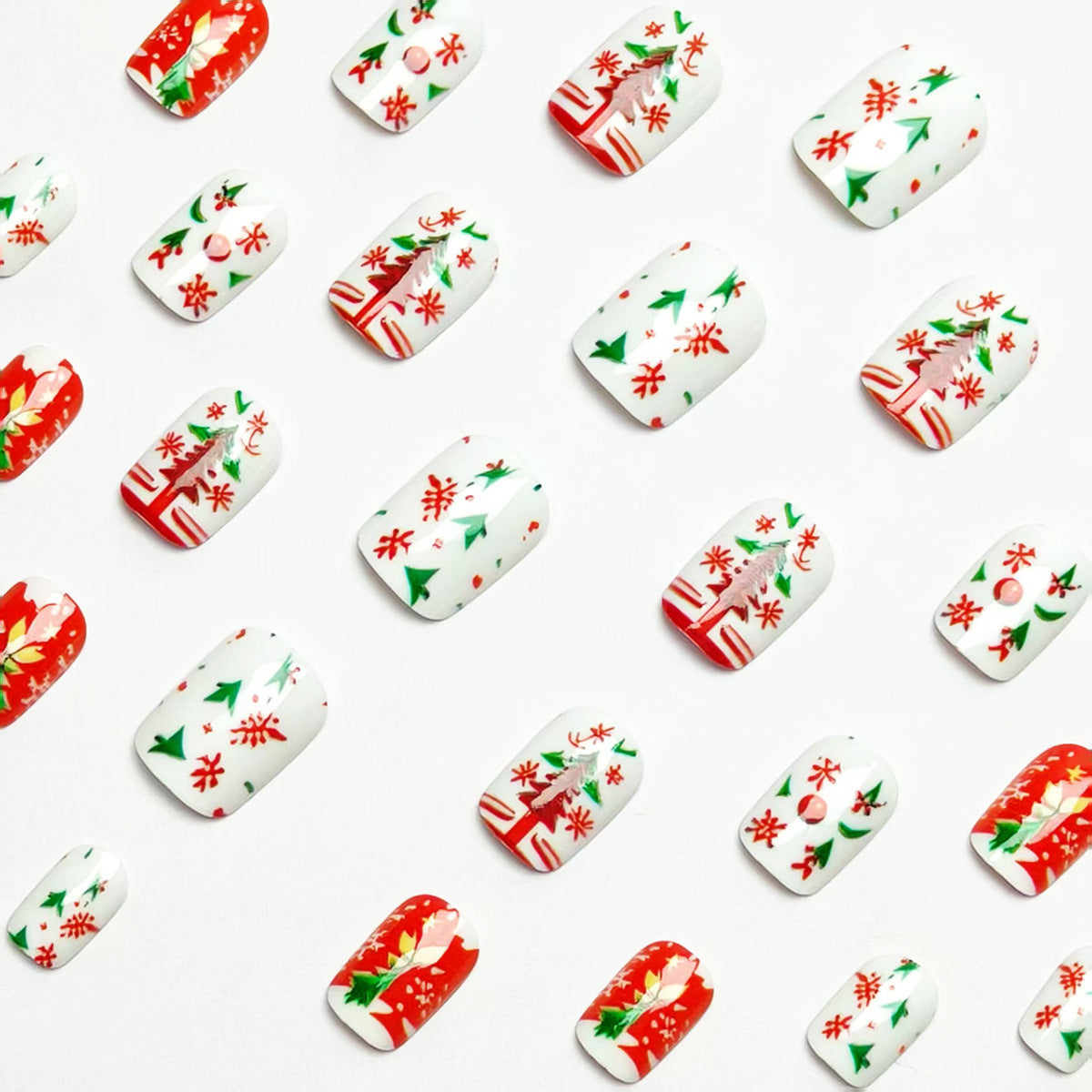 Kreative Weihnachtskunstnägel Brehn