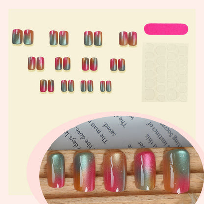 Gradient Press-On Nail Set Brehn