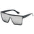 Damen futuristische Oversized Sonnenbrille Brehn
