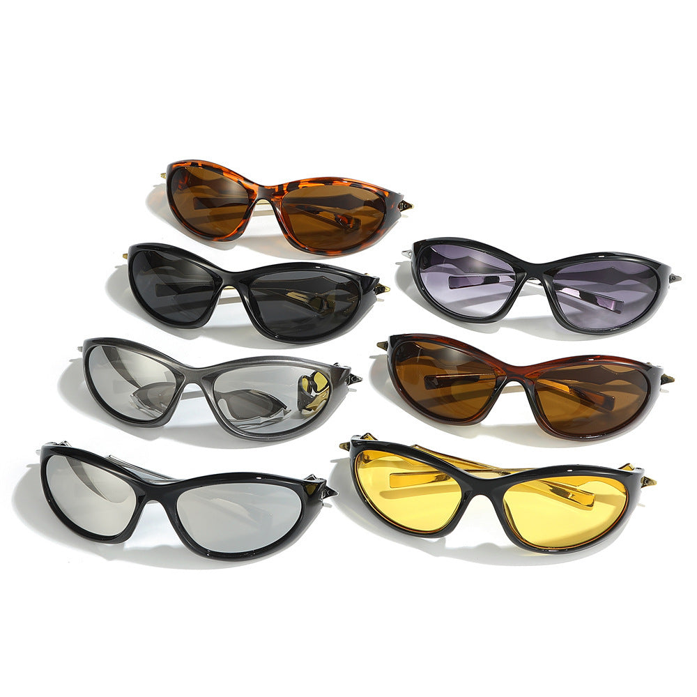 Modisch Inspirierte Vintage-Cat-Eye-Sonnenbrille Brehn