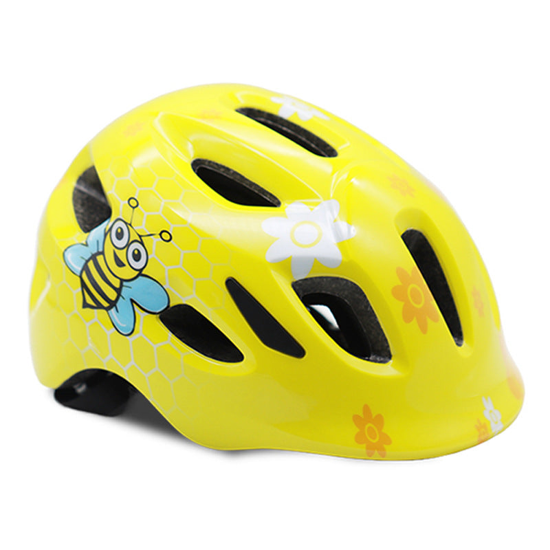 Kinder Fahrradhelm mit Buntem Bienenmotiv Brehn