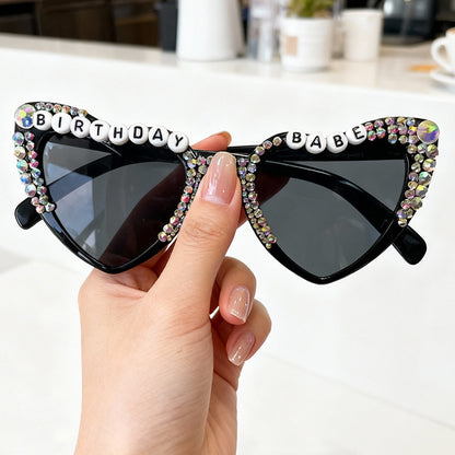 Herzförmige Statement-Sonnenbrille Brehn