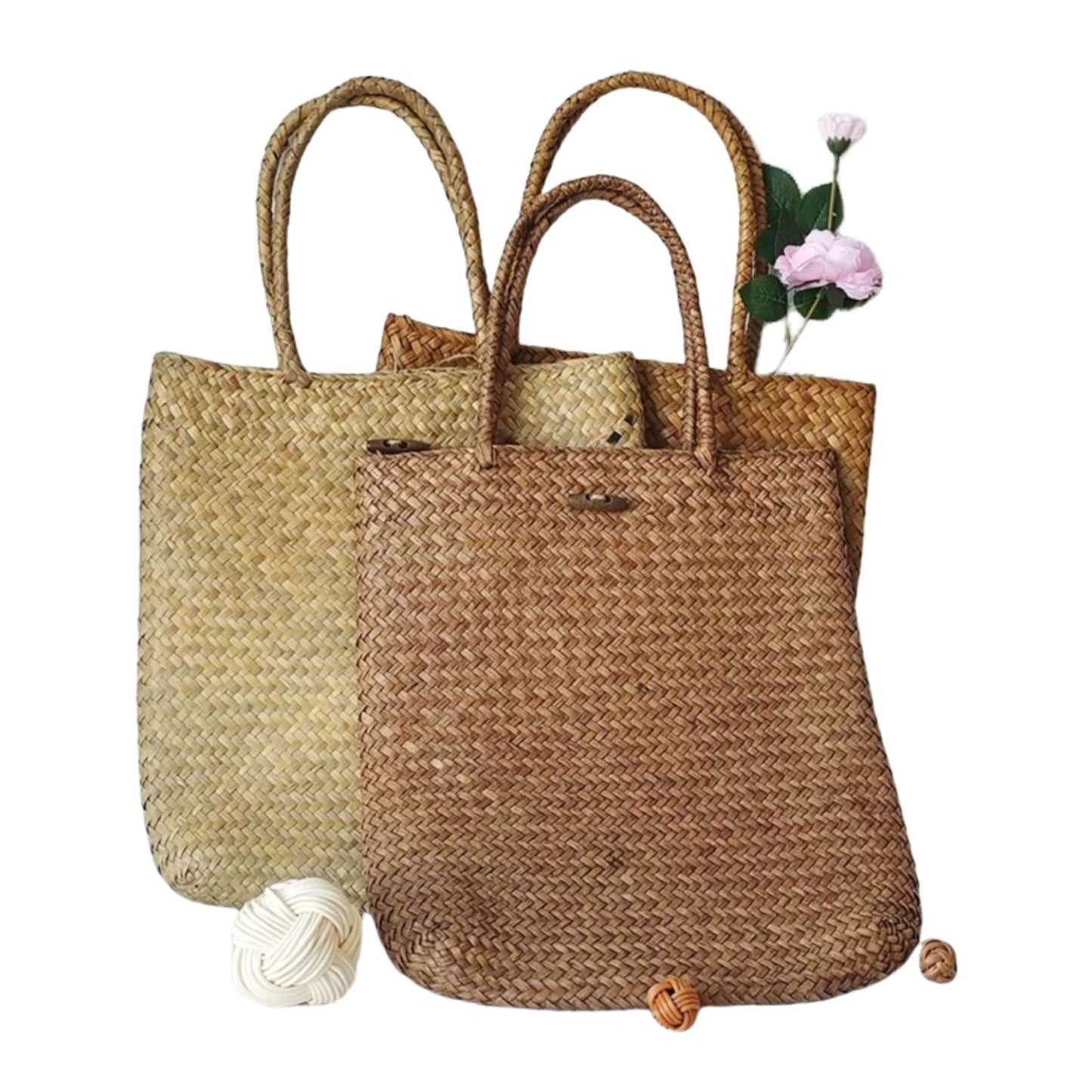 Damen Handgefertigte Alltagsmarkt Tasche Brehn