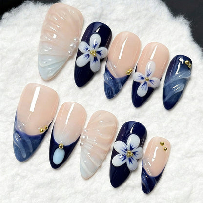 Florales Themen Press-On Nagel Set Brehn