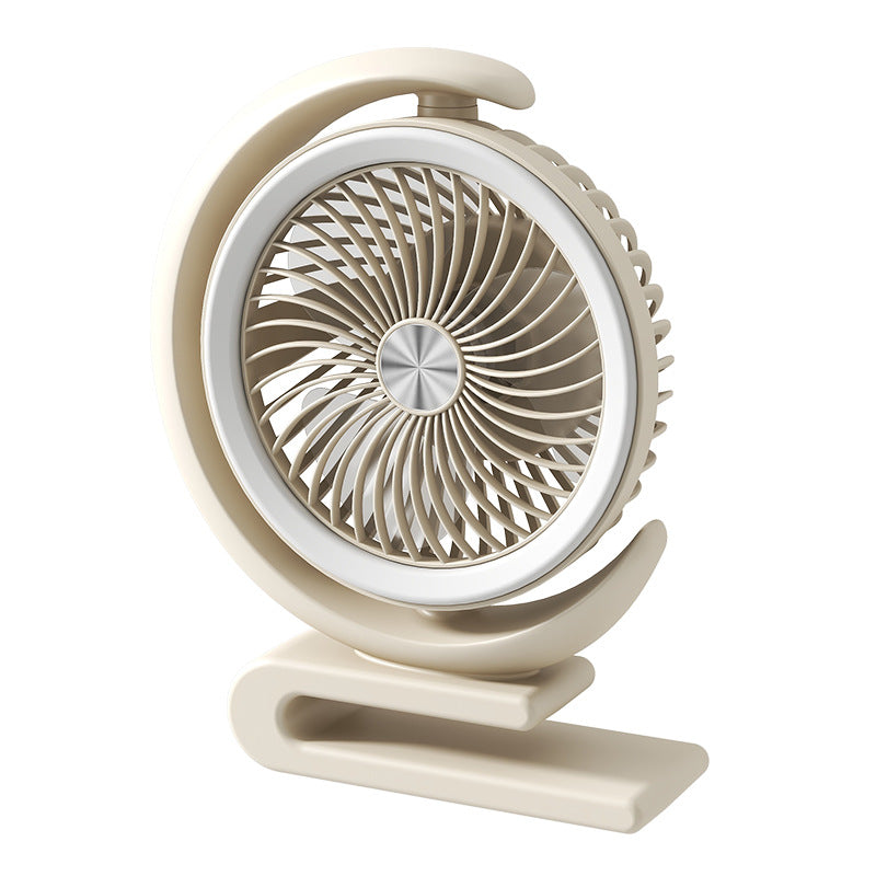 Unisex verstellbarer 360-Grad oszillierender Schreibtischventilator Brehn