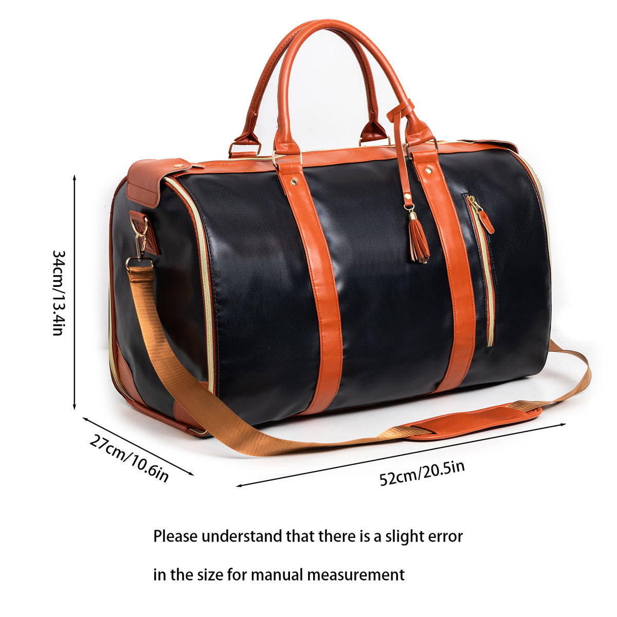 Geräumige Multifunktions-Wochenend-Duffle-Tasche Brehn