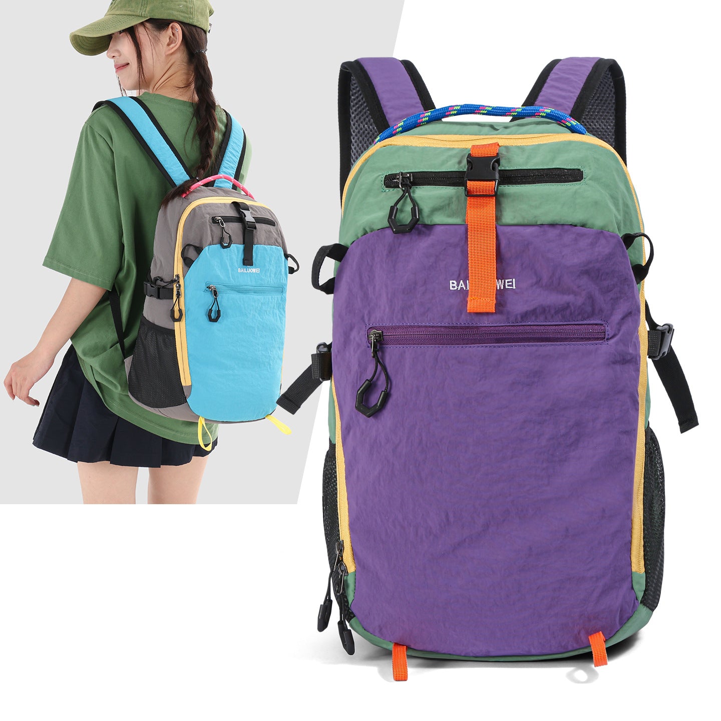 Vielseitiger Outdoor-Wanderrucksack Brehn