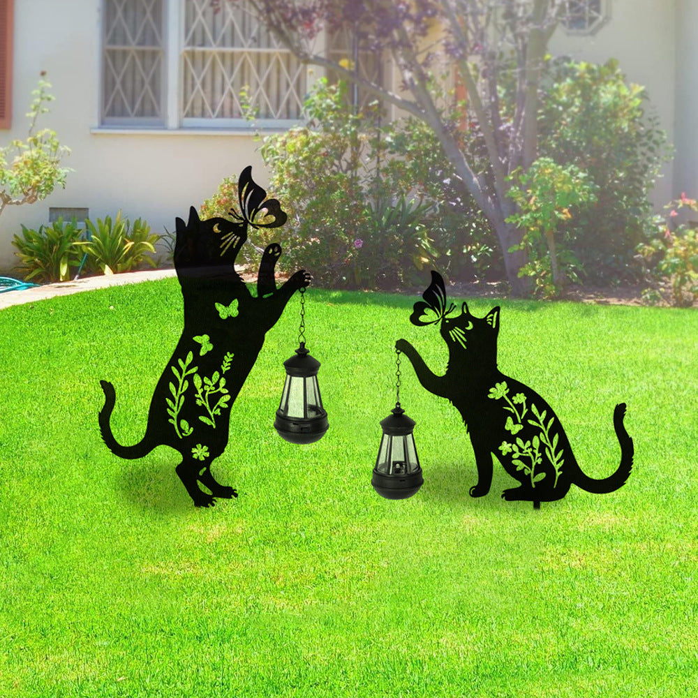 Dekorative hängende Gießkanne Gartenstecker Ornament mit simulierter kaskadierender Auslauf Brehn