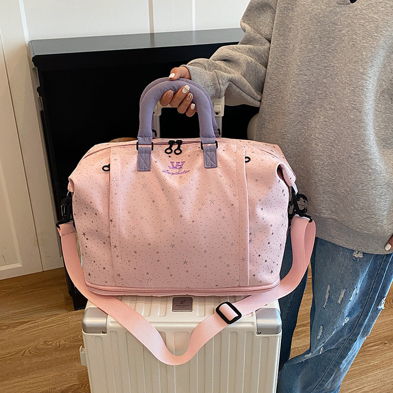 Stylische Sternenprint Wochenendtasche Brehn