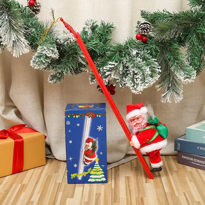 Dekorativer Weihnachtsmann mit Glöckchen Brehn