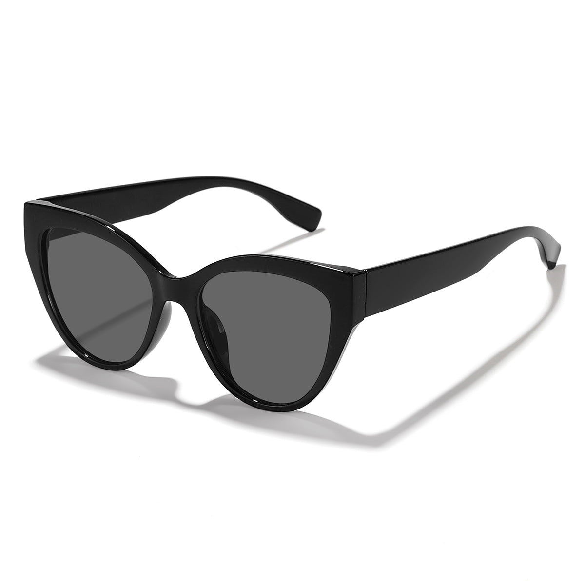 Damen trendige Katzenaugen Sonnenbrille mit hochwertigem Rahmen Brehn