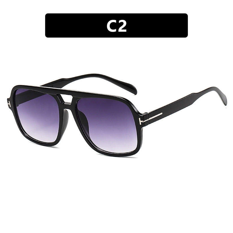 Damen Sonnenbrille im markanten, kantigen Design mit UV-Schutz Brehn