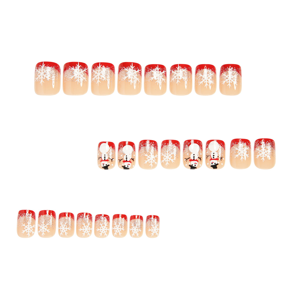 Festliches Holiday Nagelkunstset Brehn