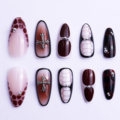 Künstlerisches Stiletto-Nail-Design