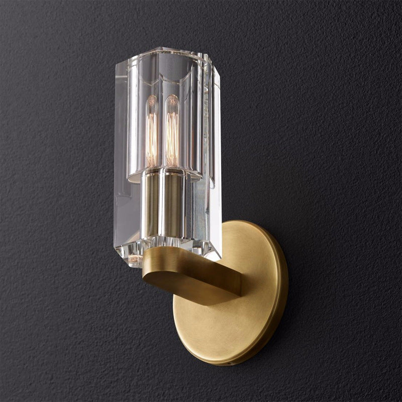 Moderne Kristall Wandleuchte