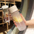 Damen stilvolle Glas-Trinkflasche Brehn