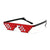 Retro pixelierte Sonnenbrille