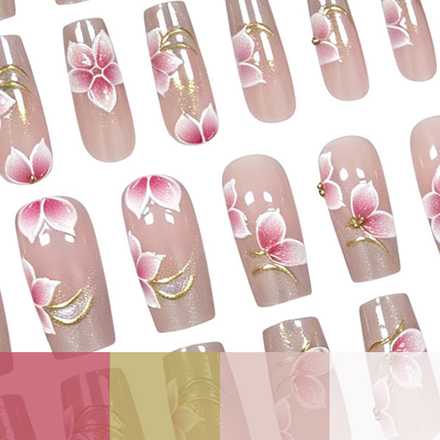 Floral Acryl Nagelkunst Brehn