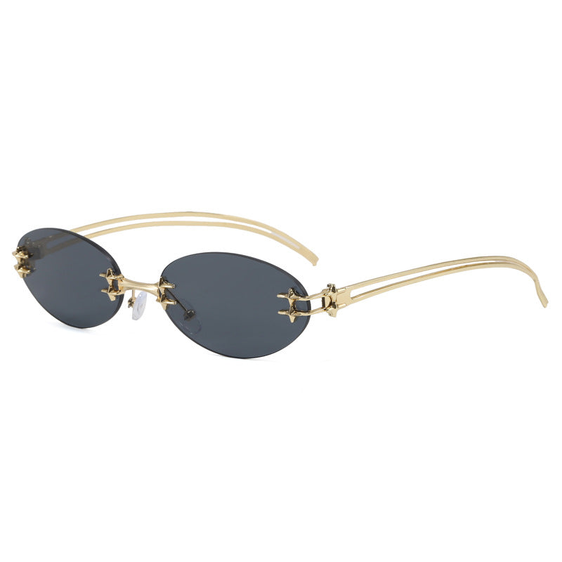 Modische Sonnenbrille mit Schmalem Rahmen und Trendigem Design Brehn