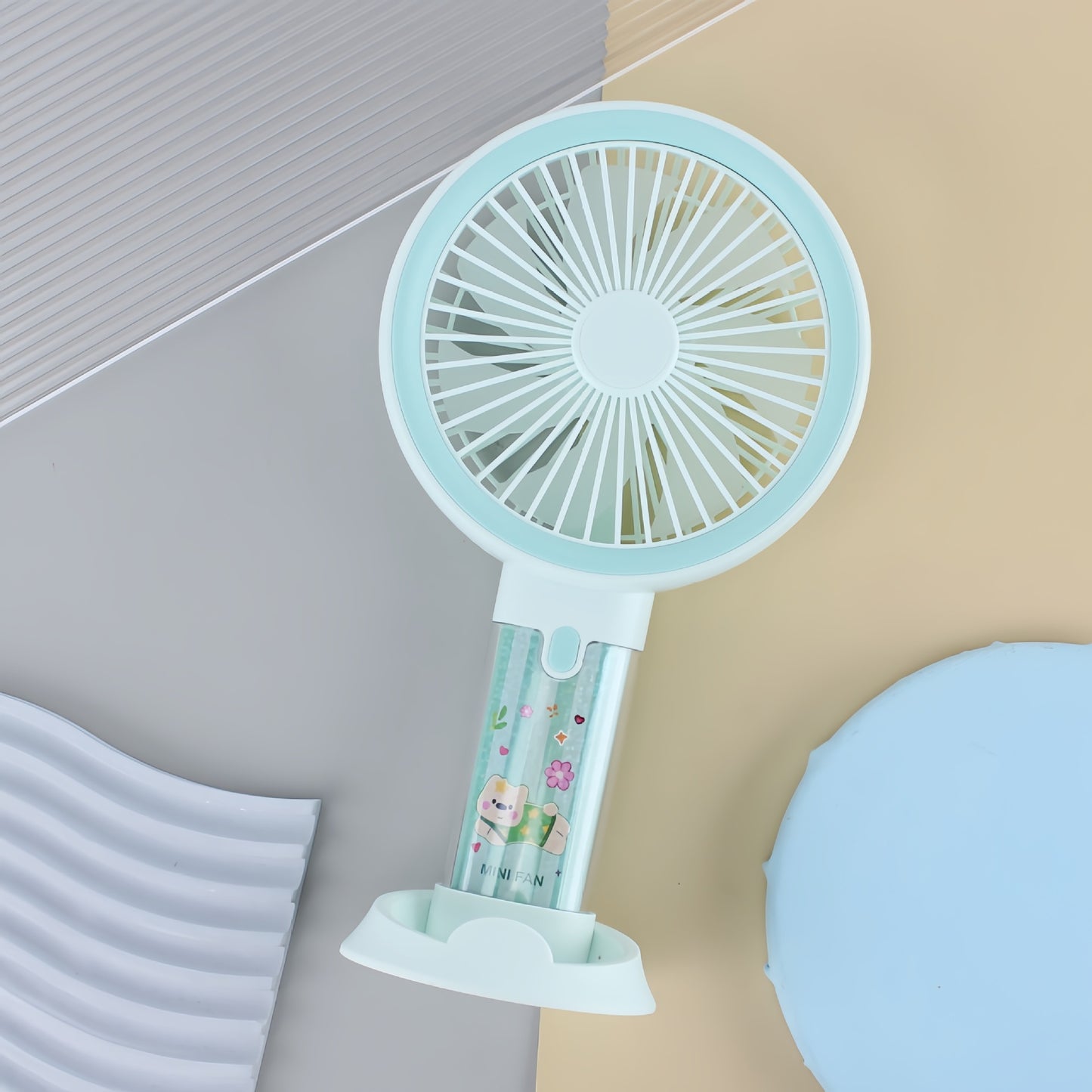 Damen Tragbarer Handventilator mit USB-Ladefunktion und vielseitigen Geschwindigkeitsmodi Brehn