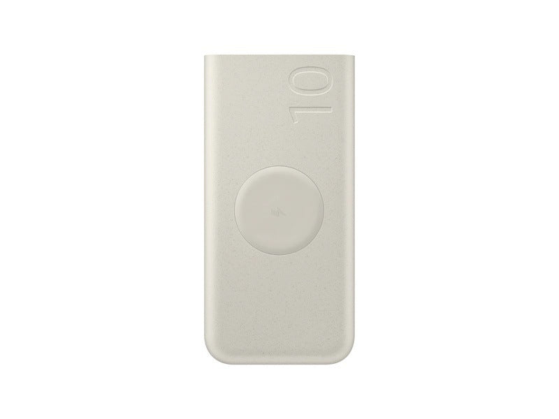 Slim Magnetic tragbare Powerbank mit integriertem USB-C Schnellladen und strukturiertem Öko-Gehäuse Brehn