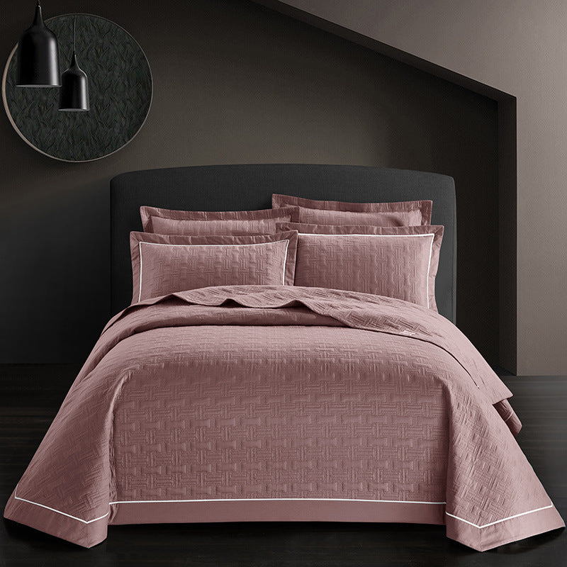 Luxus Matelassé Baumwoll Bettbezug Set