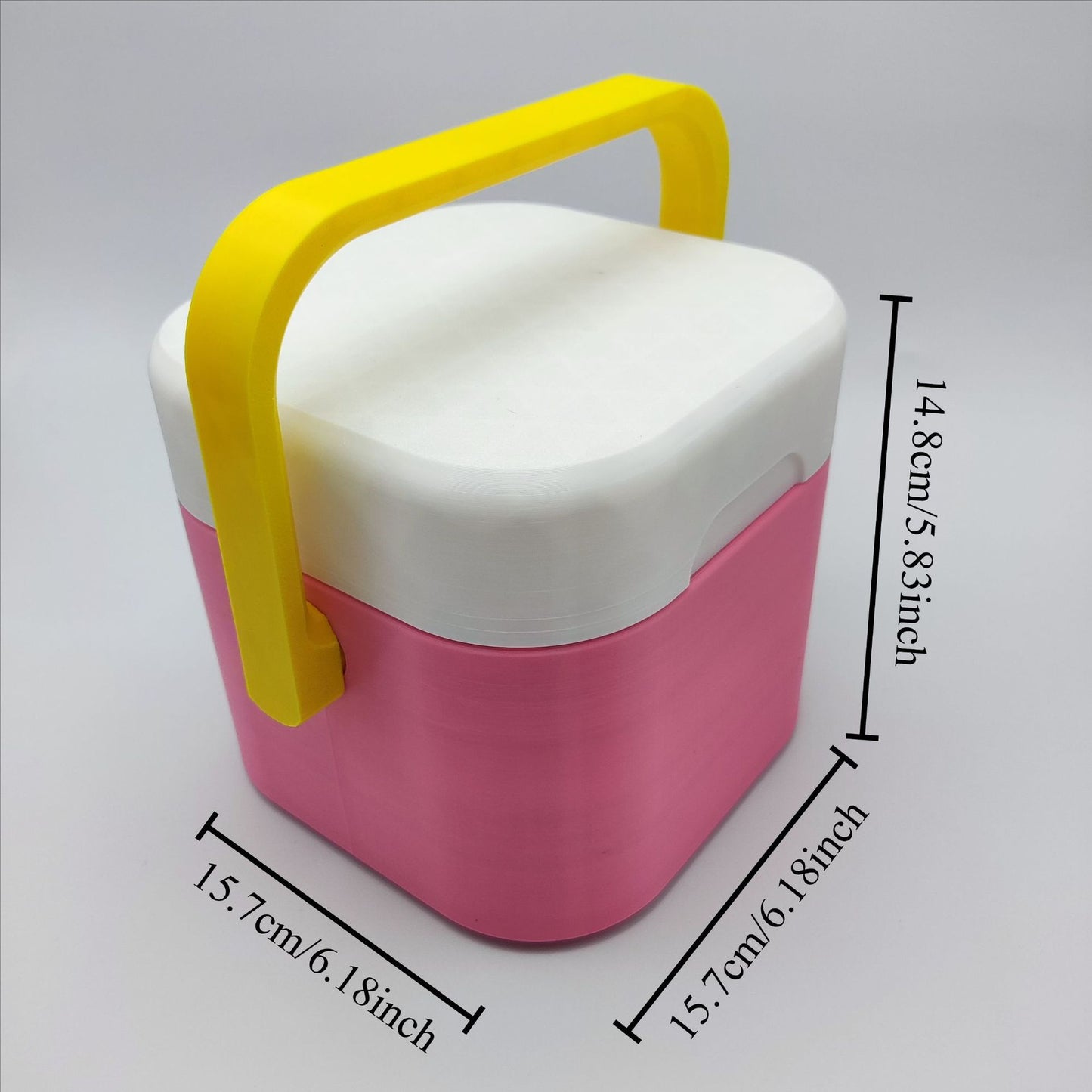 Unisex nan tragbare Kühlbox mit ergonomischem Tragegriff und isolierter Doppelwandung Brehn