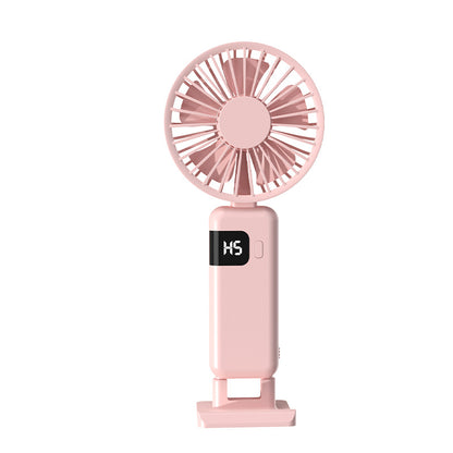 Damen tragbarer Handventilator mit LED-Anzeige Brehn