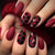 Herz Muster Nagelkunst Set Brehn