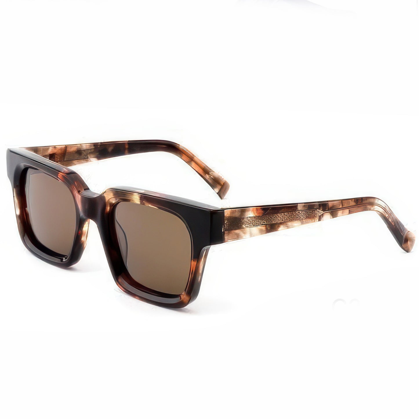 Damen modische Sonnenbrille mit auffälligem Rahmen und hochwertigen Gläsern Brehn