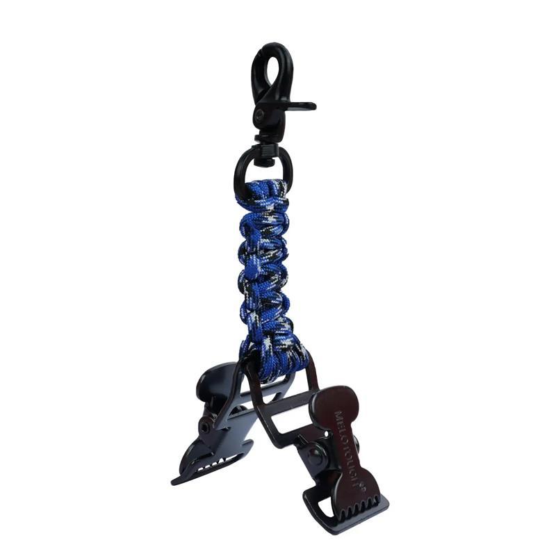 taktische Paracord-Karabinerhaken-Gurt mit doppelten Alligator-Klemmen-Anschlüssen Brehn