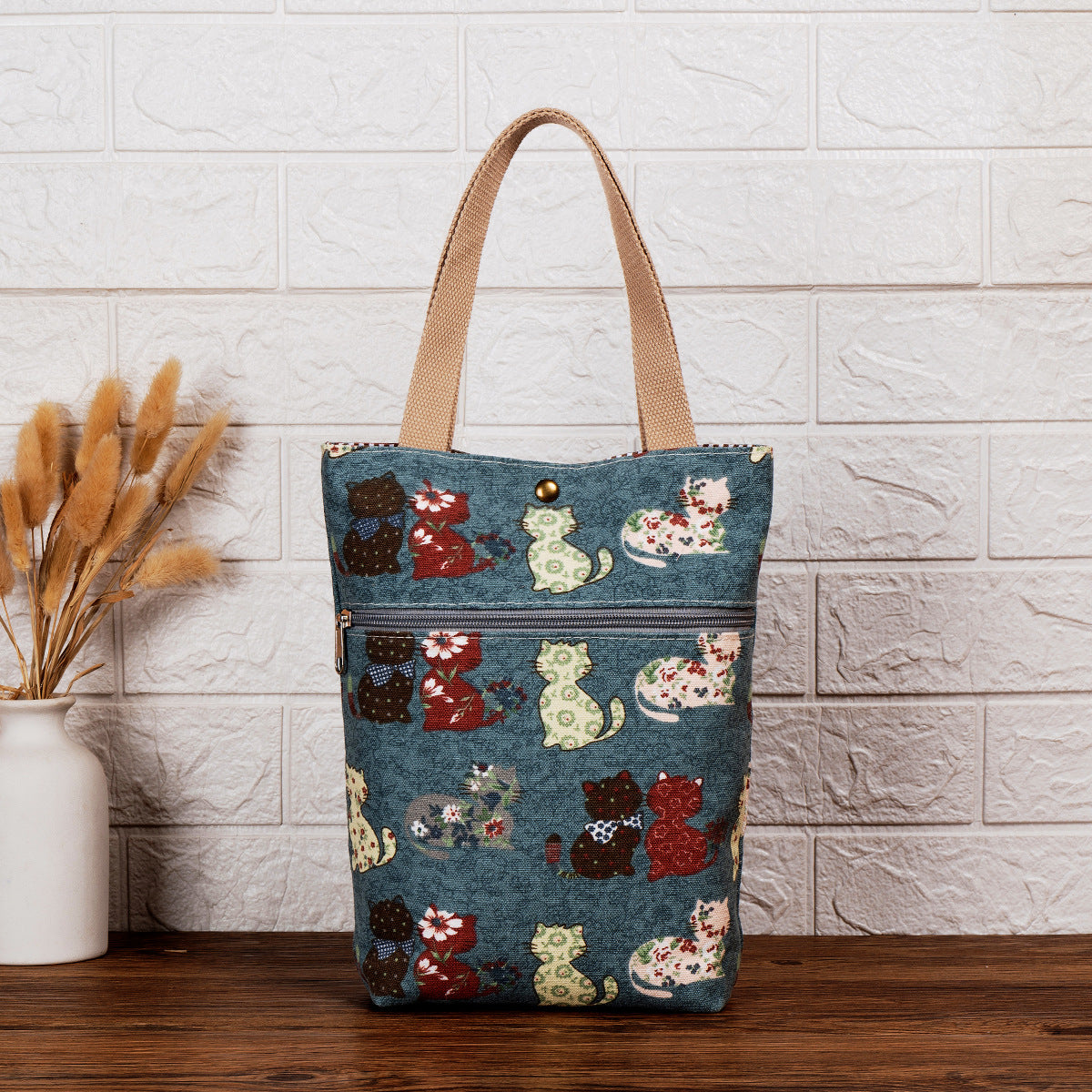 Katzenmotiv isolierte Lunch-Tasche Brehn