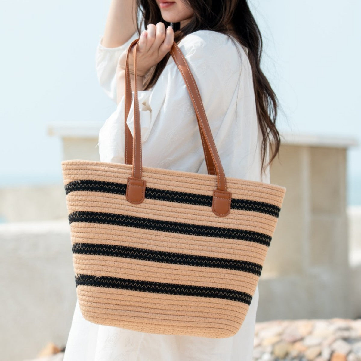 Stilvolle Strandtasche Brehn
