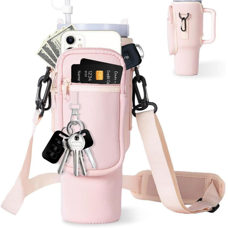 Damen Multifunktionale Handytasche mit Getränkehalter Brehn