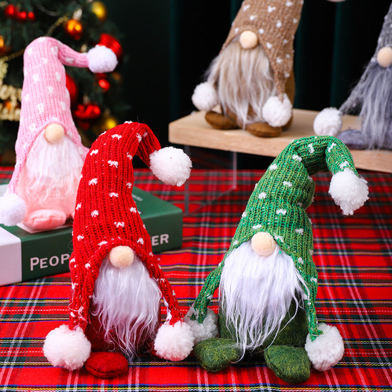 Dekorative Weihnachtsgnom Figur Brehn