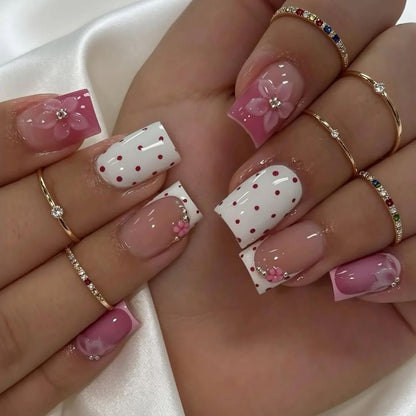 Floral Abstract Nail Art Set Brehn