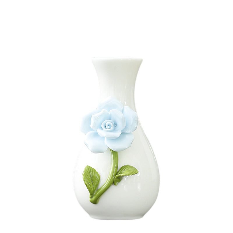 Florale Kunst Keramikvase Brehn