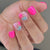 Künstlerisches Florales Gel-Nageldesign Brehn
