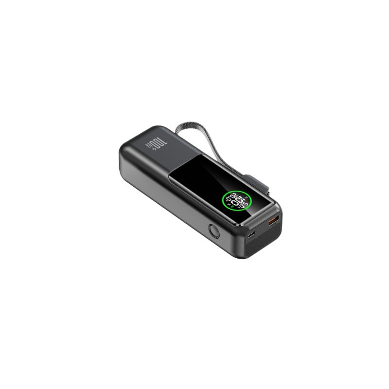 Hochleistungs-Powerbank mit Digitalem LED-Display und Schnellladefunktion Brehn