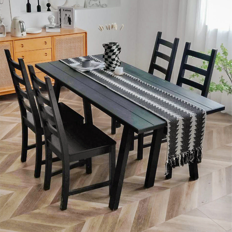 Gewebte Tischsets im Kilim-Stil aus Baumwollmix, rutschfeste Tischunterlage Brehn