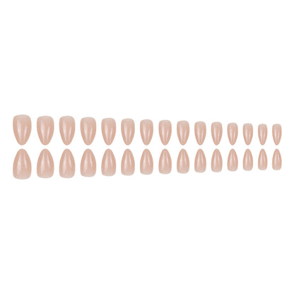 Elegantes Gel Press-On-Nagelset Brehn