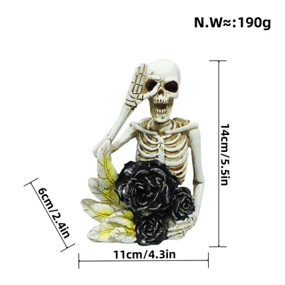 Romantische Skeletfigur Brehn