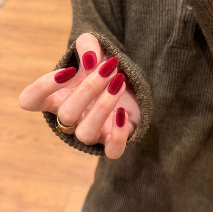 Samt-Nagelkunst-Verstärkungen Brehn
