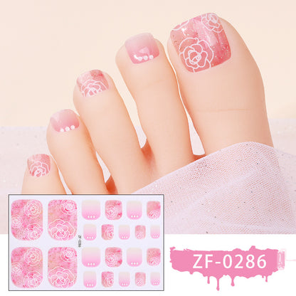 Glamouröse Gel-Nagelkunst-Wickel