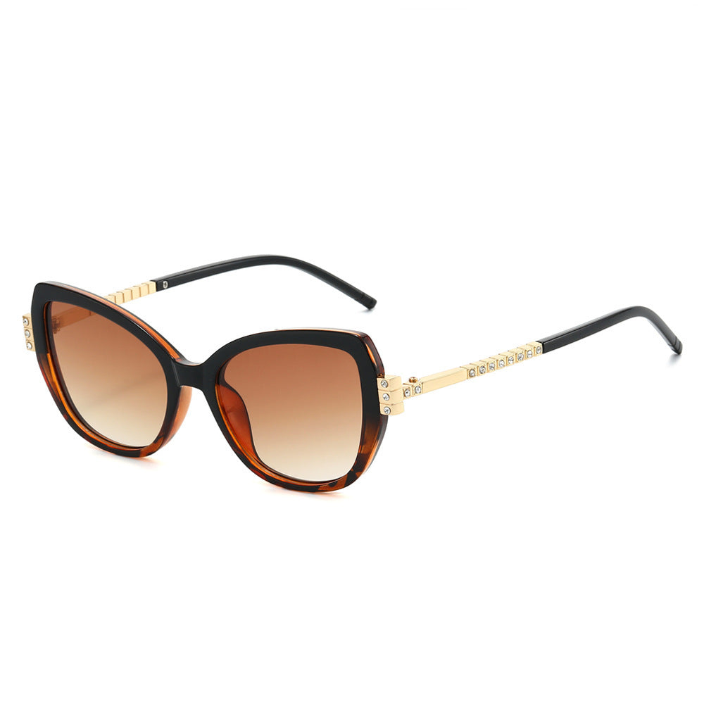 Oversized Luxus Katzenaugen Sonnenbrille Brehn